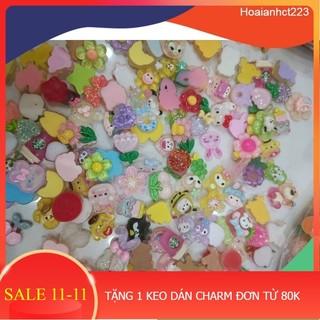  Không túi Set 50 100 Charm Phát Sáng Mini Không Kèm Túi Mù Nhiều Mẫu 