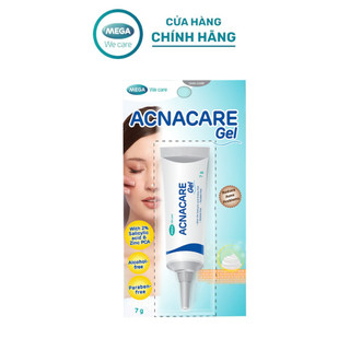   LIVE  Gel giảm mụn giảm nhờn sạch tế bào chết mềm da - ACNACARE GEL Mega We Care  7g  
