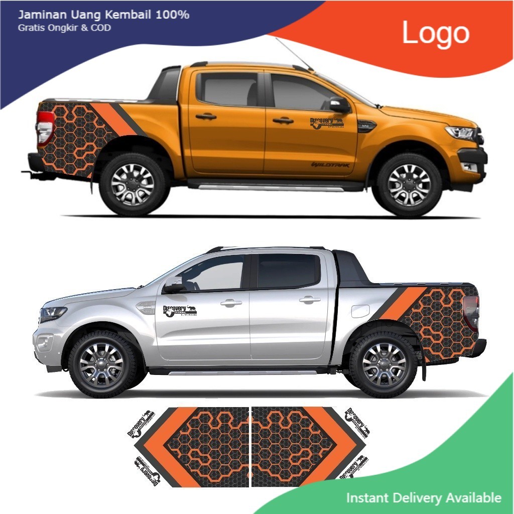 [ HOT ] Decal dán xe ô tô, xe bán tải 4x4, truck, wrap, wildtrack các dòng xe Ford Ranger, Mazda BT-