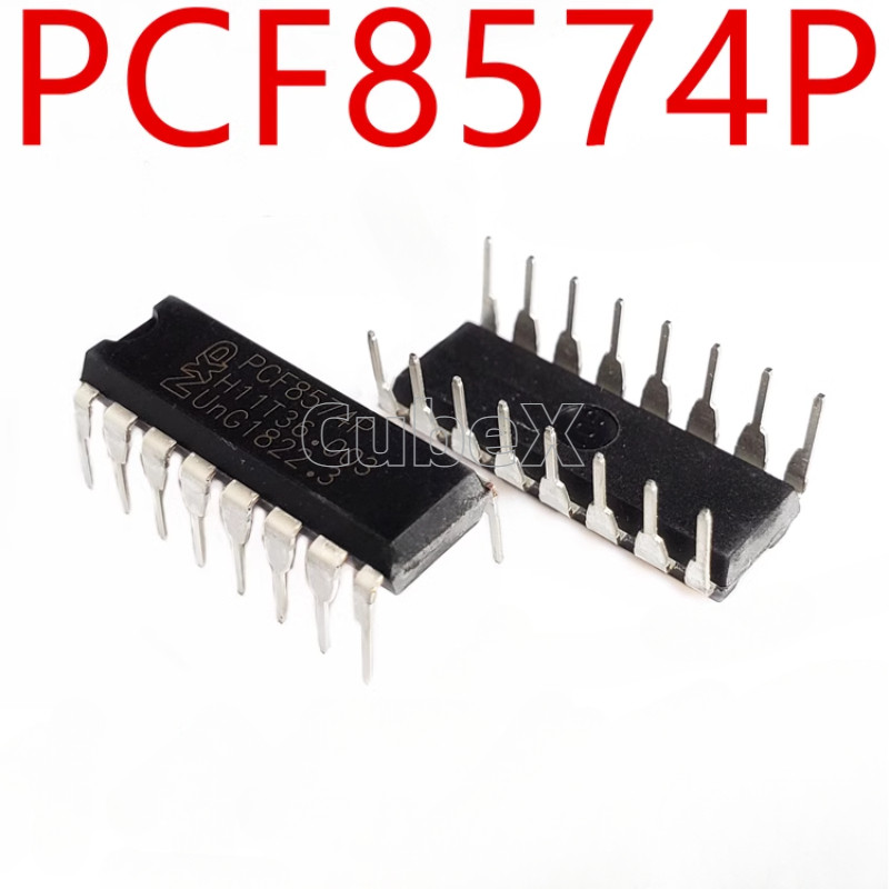 2 / 1 Cái PCF8574P / PCF8574AP Giao diện I2C Bộ mở rộng IO 8-Bit DIP16 Gói Mô-đun I / O từ xa IC Log