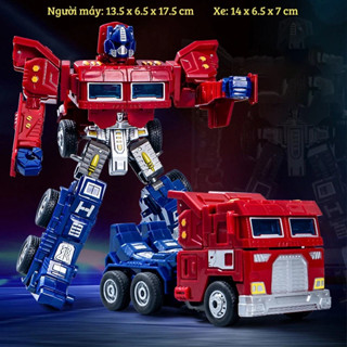  Đồ Chơi Robot Biến Hình 2 In 1 Transformer OPTIMUS Robot Người Máy Biến Hình 