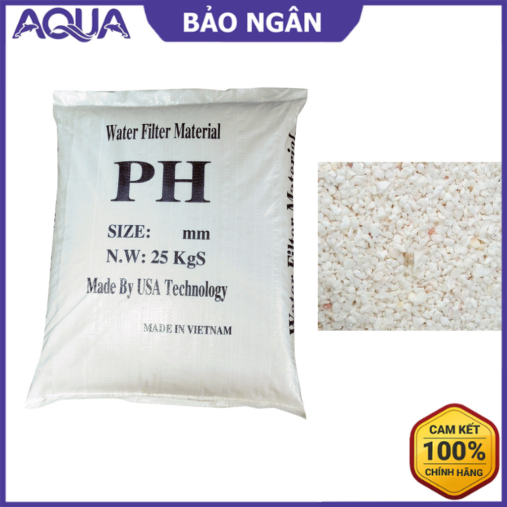 1 Ký Hạt Nâng PH LS Việt Nam - Nâng PH hồ cá, hồ thuỷ sinh, hồ nuôi