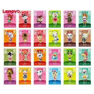 Lenovo 24 Chiếc Kích Thước Nhỏ NFC Thẻ Trò Chơi Phụ Kiện Trò Chơi Nóng Động Vật Vượt Qua Chân Trời Mới Thẻ Di Động