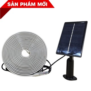 Dây Đèn Led Solar Trang Trí Điện Quang Năng Lượng Mặt Trời 5m Thông Minh ECO SLD01 5m 3000K