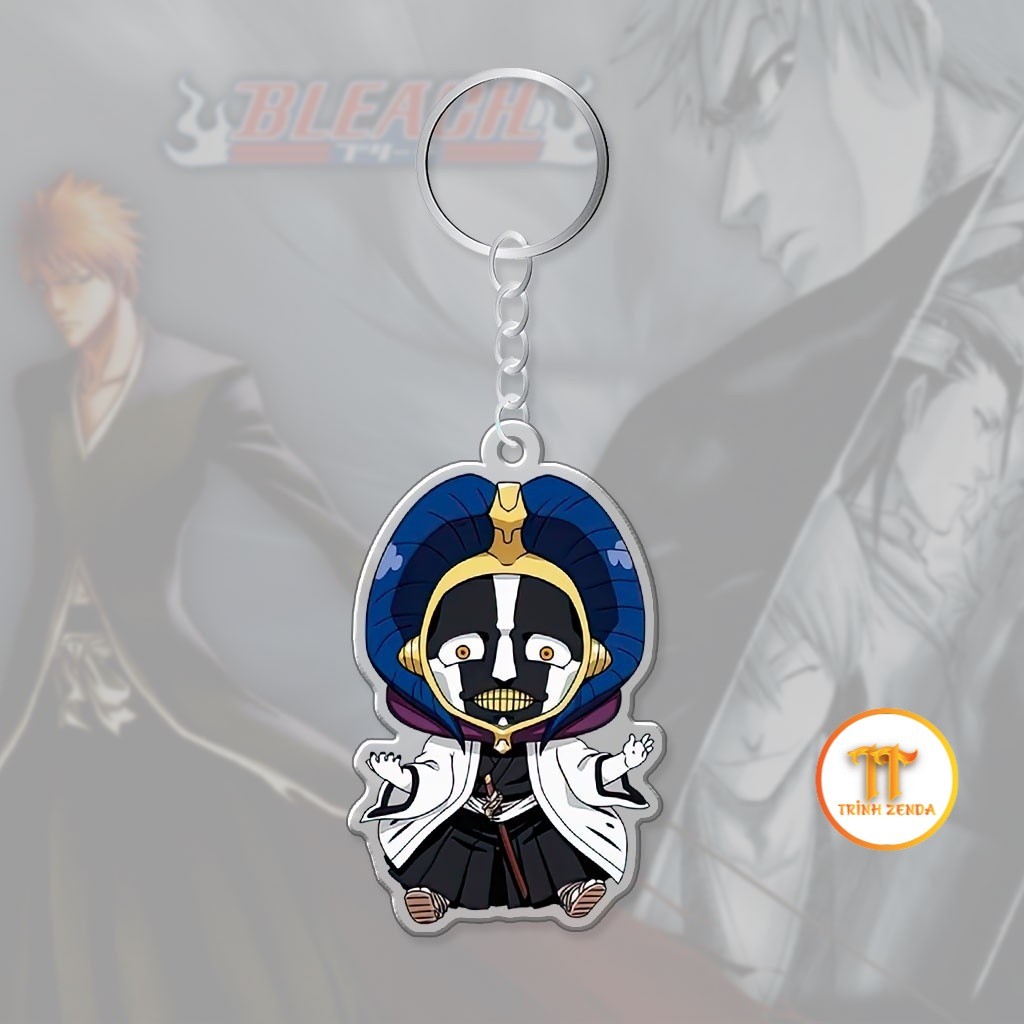 Móc khoá BLEACH ANIME Mica Acrylic Gund Anime in hình nhân vật chibi cute - zenda