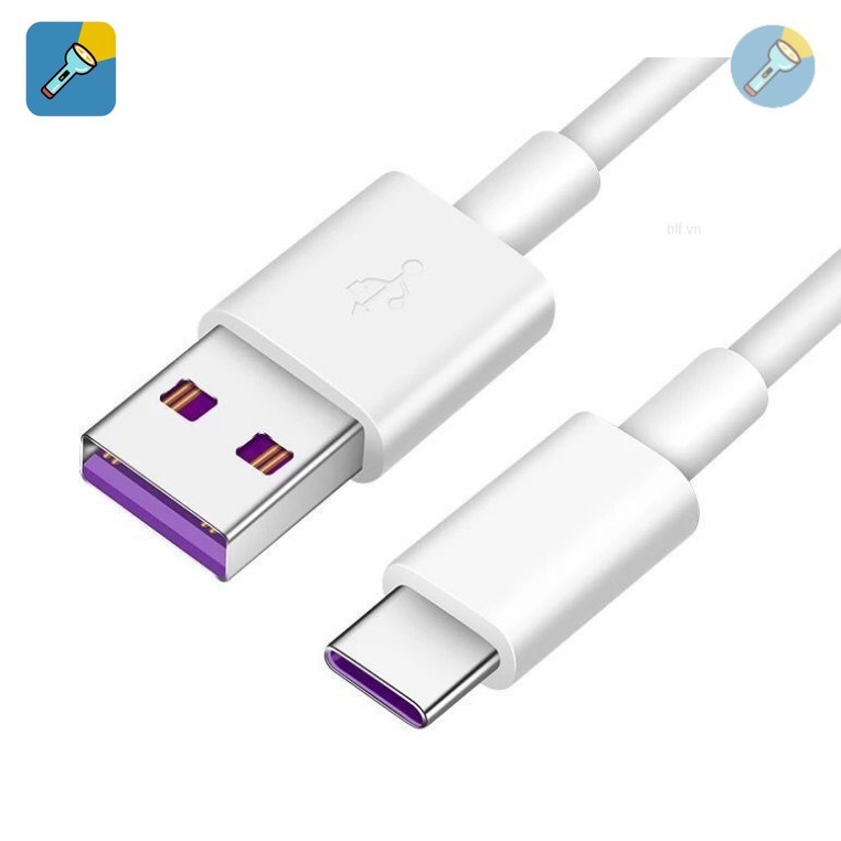 Dây sạc USB Type-C dài 30 cmm 3Ampe
