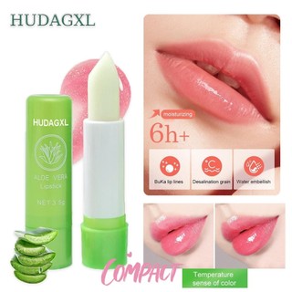 Hudagxl Đổi Màu Son Dưỡng Môi Lô Hội Dưỡng Ẩm Son Môi Đế Trang Điểm Tự Nhiên Chống Thấm Nước Thực Vật Dưỡng Ẩm Chăm Sóc Môi Son Dưỡng Môi Mỹ Phẩm