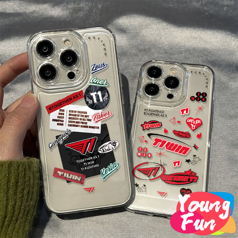 Ốp Lưng T1 X FESTIVER OPPO Hàn Quốc LOL Vỏ Túi Khí OPPO A18 / A60 / A15 / A15s / A38 / A35 5G / A78 