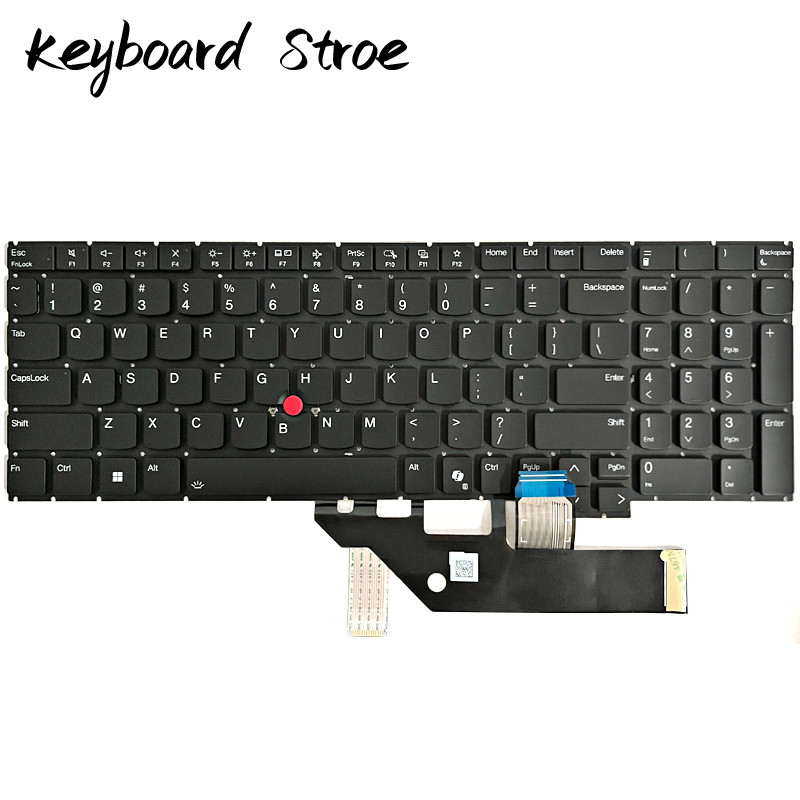 Dành Cho Lenovo ThinkPad E16 Gen 1 E16 Gen 2 Bàn Phím Laptop Thay Thế Đèn Nền US