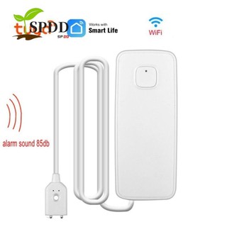 Báo động nước SPDD, Báo động âm thanh mức độ tràn Cảm biến rò rỉ nước, Màn hình từ xa Tuya Smart Wifi Water Leak Detector Hệ thống an ninh