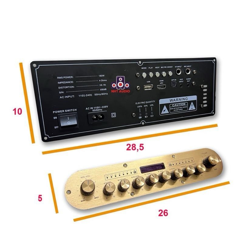Mạch loa kéo xách tay K10 Plus, K15, K18 dsp reverb cực hay -- Phương Huy --- Điện tử Phương Huy -