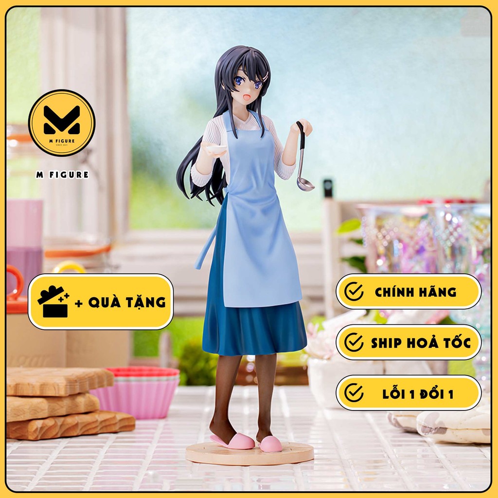 MÔ HÌNH Sakurajima Mai - Bunny Girl Senpai - Luminasta - Apron (SEGA) FIGURE CHÍNH HÃNG