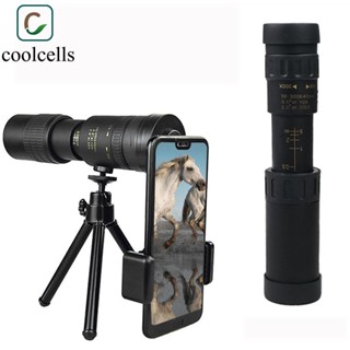 Kính thiên văn COOLCELLS 10-300x40 Có thể điều chỉnh Tầm nhìn ban đêm chuyên nghiệp Chất lượng cao Chống nước một mắt