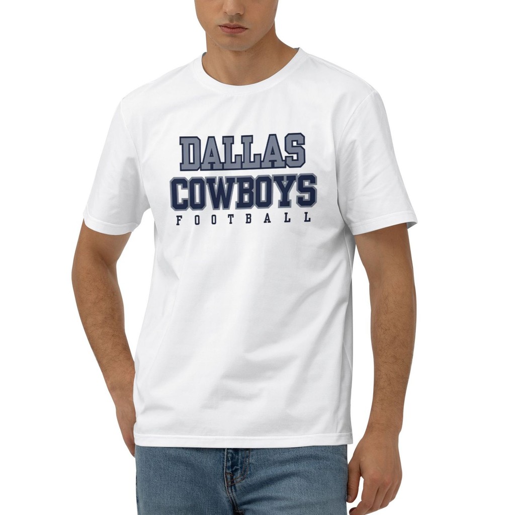 Áo thun cho giới trẻ Bán chạy Cowboys Nfl Football Team Áo thun Cotton