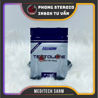  TĂNG CƠ MẠNH TESTOLONE 10Mg  Rad 140  - CHÍNH HÃNG MEDITECH 50 VIÊN 