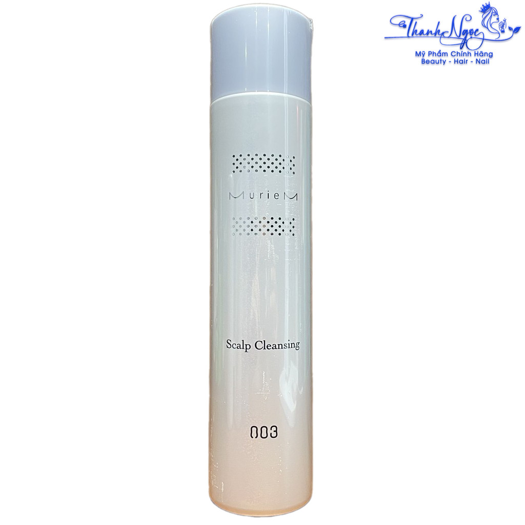 Xịt bọt làm sạch da đầu 003 Number Three Muriem Crystal Scalp Cleansing 250ml [ TN ]