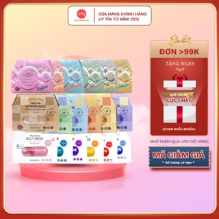 Hộp Mặt Nạ Giấy Banobagi Dưỡng Da Vita Genic Jelly Mask Stemcell BANO BAGI 30ml (5 miếng - 10 miếng)