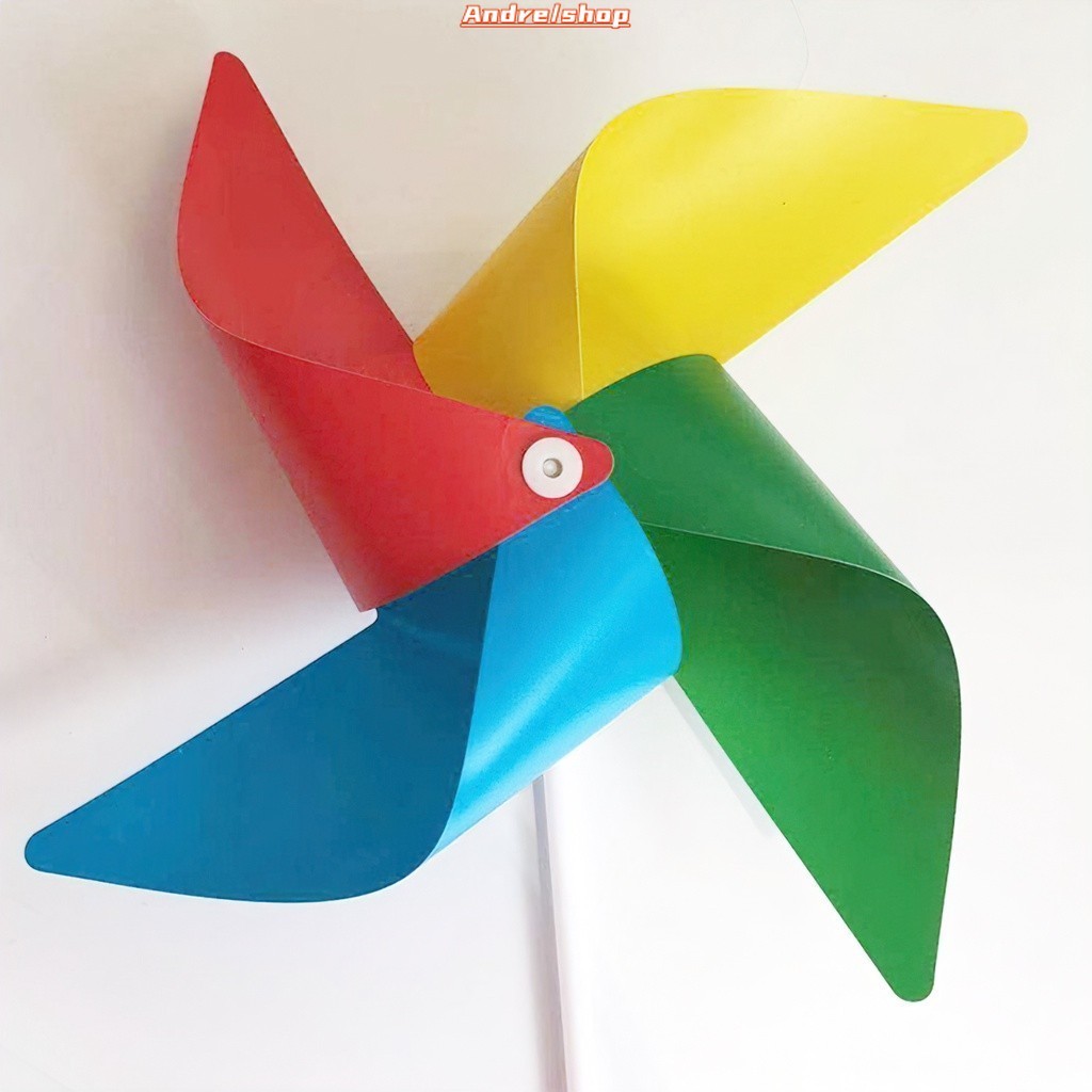 combo 10 Chong chóng nhựa nhiều màu cầm tay - Chong chóng que cầm-EANNE