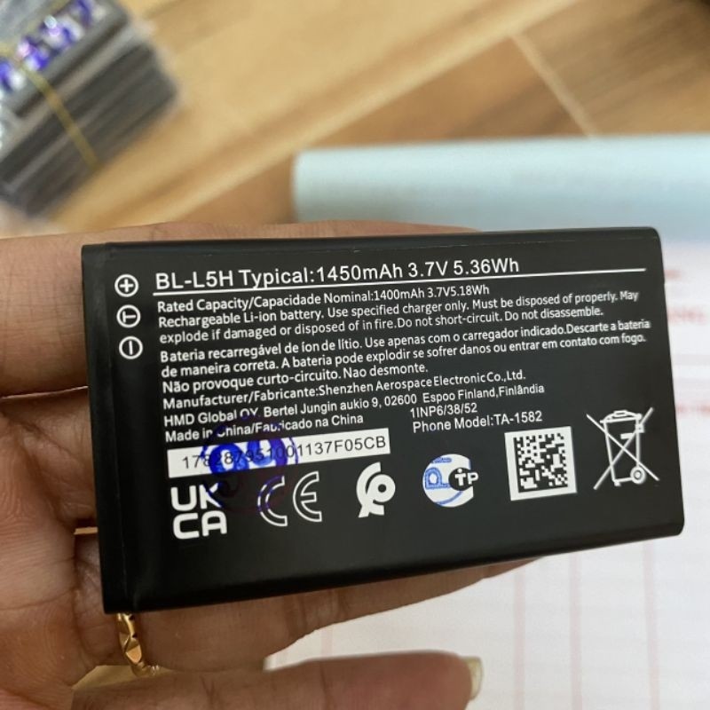 Pin nokia 105 4g pro 110 4G pro BL-L5H 1450mAh
