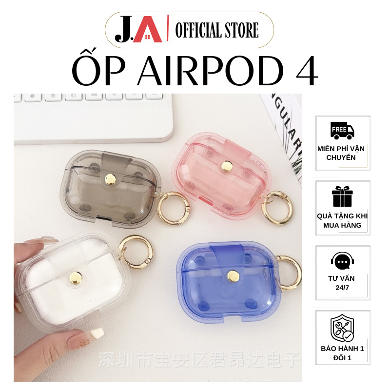 Ốp Bảo Vệ Tai Nghe AirPods 3 (Mã 1618) Silicon Dẻo Trong Suốt Cao Cấp, Case Bảo Vệ AirPods Nhiều Màu