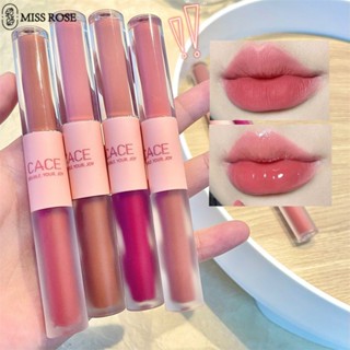 Miss Rose 6 Màu Son Lì Lâu Trôi Công Thức Không Làm Khô Môi CACE Màu Son Thời Thượng Son Bóng Dưỡng Môi On-the-go Kết Cấu Dạng Kem Màu Sắc Rực Rỡ Trang điểm Lâu Trôi Son Lì