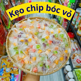 500gr Kẹo dẻo trái cây bóc vỏ mix vị siêu ngon