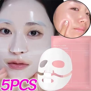 1 / 3 / 5 CÁI Mặt nạ Collagen sinh học có thể thấm hút Thu nhỏ lỗ chân lông Mặt nạ dưỡng ẩm qua đêm Làm sáng da mặt Chăm sóc da mặt