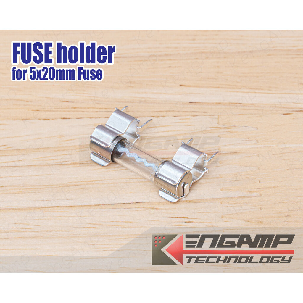(100 Miếng) [FUSE] Chân in hình giá đỡ FUSE cho 5 * 20mm (Không bao gồm FUSE)