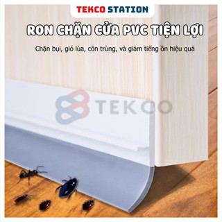  Thanh Nẹp PVC Chặn Khe Cửa Chống Ồn 90cm - Ron Đệm Cửa Chống Thoát Hơi Máy Lạnh Chống Bụi Ngăn Côn Trùng 