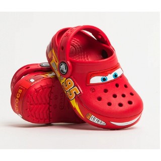  Xăng đan Trẻ Em Crocs Lightning McQueen Classic Clog Crocs Trẻ Em Tập Đi 