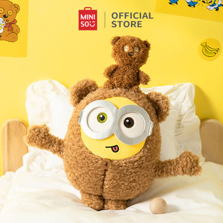  Miniso Bob + Tim Trang Phục Minions Đồ Chơi Sang Trọng Chăn Ga Gối Ngủ Dễ Thương 28cm Thú Nhồi Bông Kawaii Sang Trọng Gối Cho Trẻ Em Bé Trai Bé Gái 