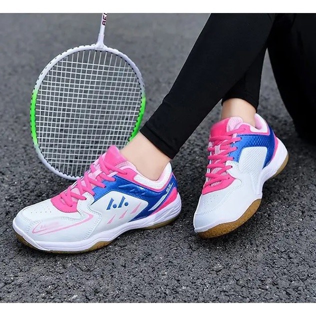 Giày cầu lông, pickleball Lefus L85 chính hãng dành cho nữ màu hồng cá tính trẻ trung năng động