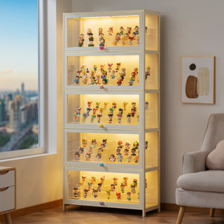 Tủ trưng bày mô hình làm bằng tay, tủ chống bụi trong suốt acrylic, tủ sàn kệ trưng bày hộp mù đồ chơi Lego