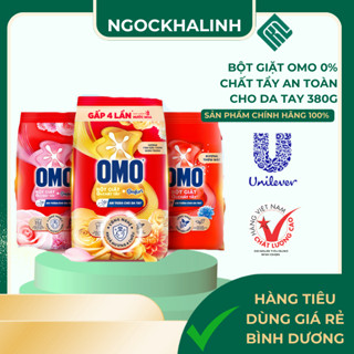 Bột giặt Omo 0% chất tẩy An toàn cho da tay bịch nhỏ