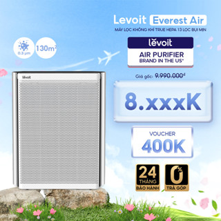 Máy lọc không khí Levoit Everest Air 130m2 | Công nghệ Air Turbo Kết nối app - Cảm biến chất lượng