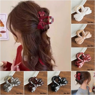Hàn Quốc Nơ Lấy Kẹp Phong Cách Mới Kẹp Tóc Nữ Đầu Lưng Cá Mập Chuck Mũ Đội Đầu Phụ Kiện Tóc
