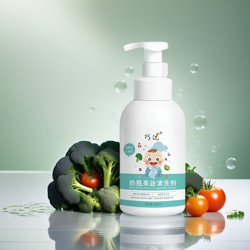 Baby Bottle Cleaner tiêu chuẩn quốc tế dựa trên thực vật Baby Bottle Cleaner