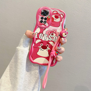  Ốp lưng cho Redmi NOTE 11 11S 8 9 10 11 12 PRO + 4G 5G Vỏ điện thoại graffiti hoạt hình chất lượng cao + Dây đeo tay 