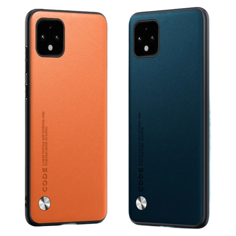 Ốp Da PU Sang Trọng Cho Google Pixel 4 XL Mờ Ốp Lưng Silicon Bảo Vệ Điện Thoại Cho Google Pixel 4 4X