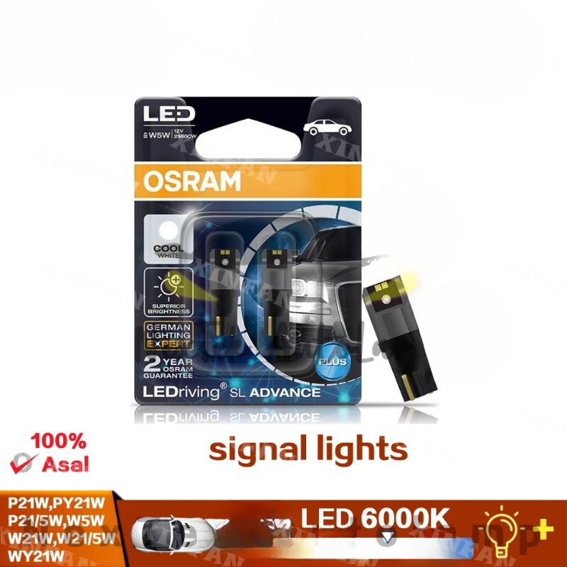 OSRAM LEDriving SL Advance LED T10 T20 S25 12V Ánh sáng trắng Đèn đỏ hổ phách Đèn báo rẽ ô tô
