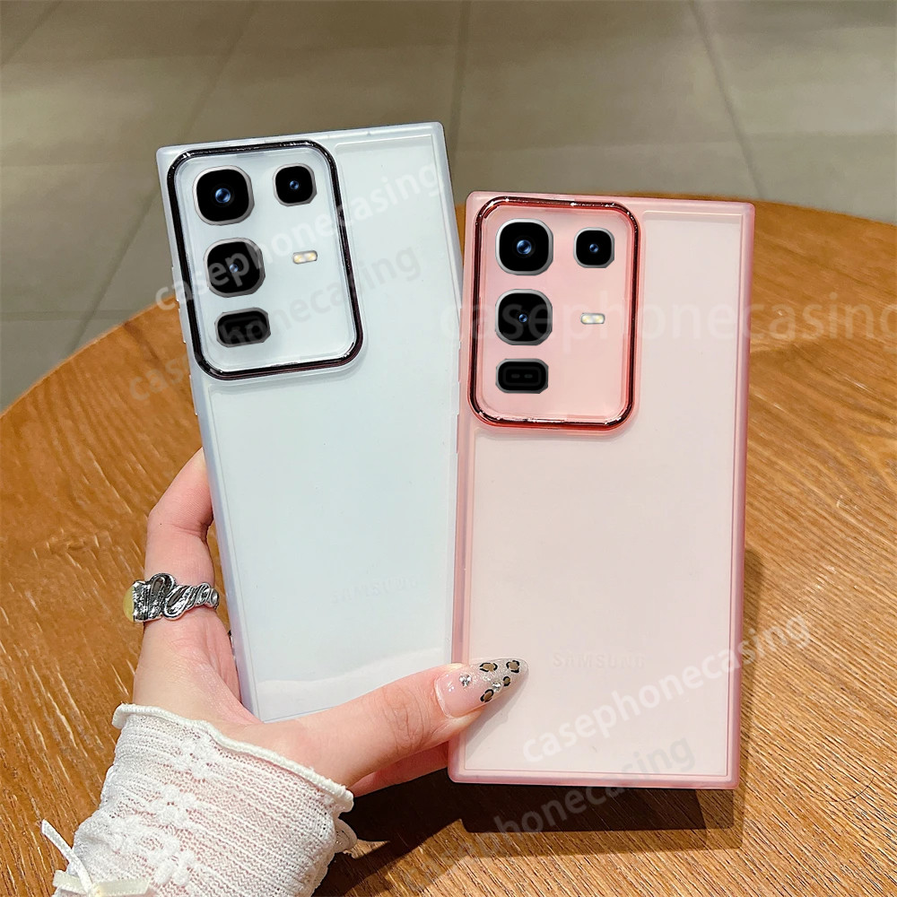 Ốp Điện Thoại Cho Infinix Note 50 Pro + Note50 50Pro 4G Note50X 2025 Vỏ Sang Trọng Trong Suốt Mạ Điệ