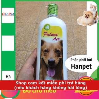 HN- Dầu Tắm chó mèo Palma Act - 500ml sữa tắm trị ve rận cho chó và mèo