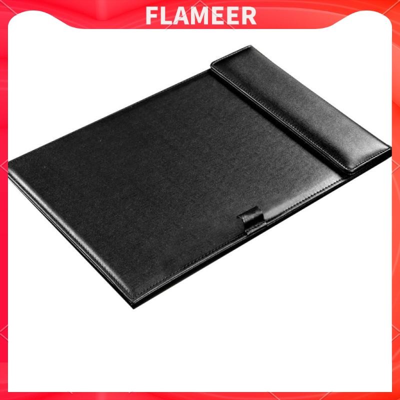 [Flameer] A4 Clipboard Da PU Hội Nghị Pad Viết Pad Kinh Doanh