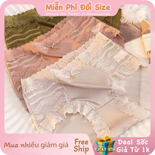 Set 10 quần lót nữ su lụa cạp cao, quần chip nữ lưng cao đáy kháng khuẩn mỏng nhẹ, không lộ viền S15 - Pinksoul