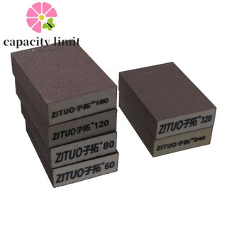 Khối xốp chà nhám giới hạn NĂNG LƯỢNG, Mô hình giấy nhám tấm mài mòn, Miếng bọt biển bền bỉ 60 80 100 120 180 240 320 Sơn gạch cát đánh bóng có thể giặt được