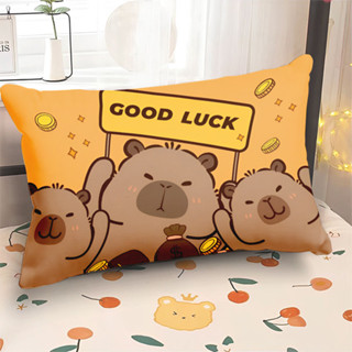 Vỏ gối hình Capybara dễ thương cho trẻ em - Gối ôm hoạt hình dành cho học sinh