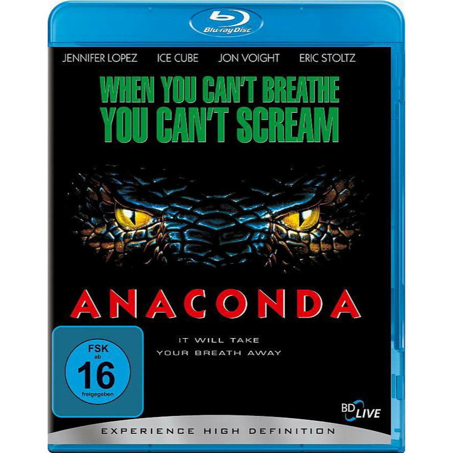 [Tiếng Anh] Phim Blu-ray HD 4K UHD 1080P Anaconda