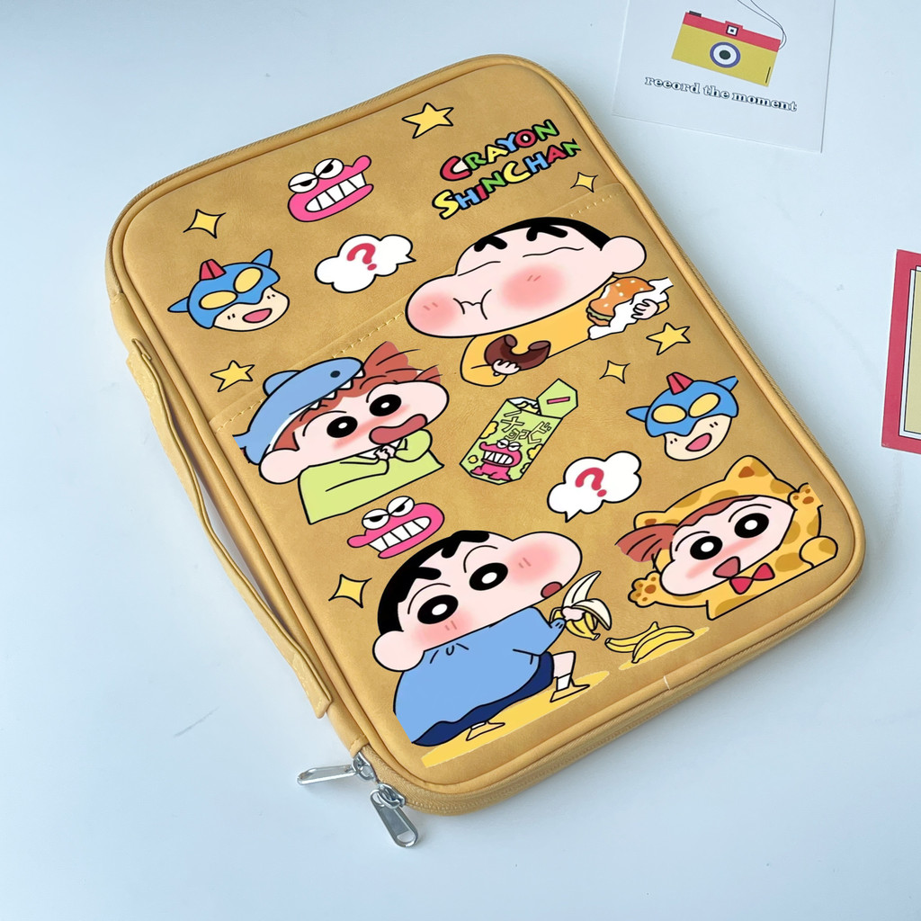 Crayon Shin-Chan Túi Ipad 11 Inch / 13 Inch Laptop Laptop Laptop Họa Tiết Hoạt Hình