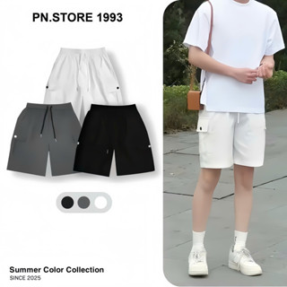 Combo 2 Quần Short Kaki Túi Hộp PN.Store1993 Nam Nữ Chất Liệu Kaki Gió Mặc Thoáng Mát Menswear