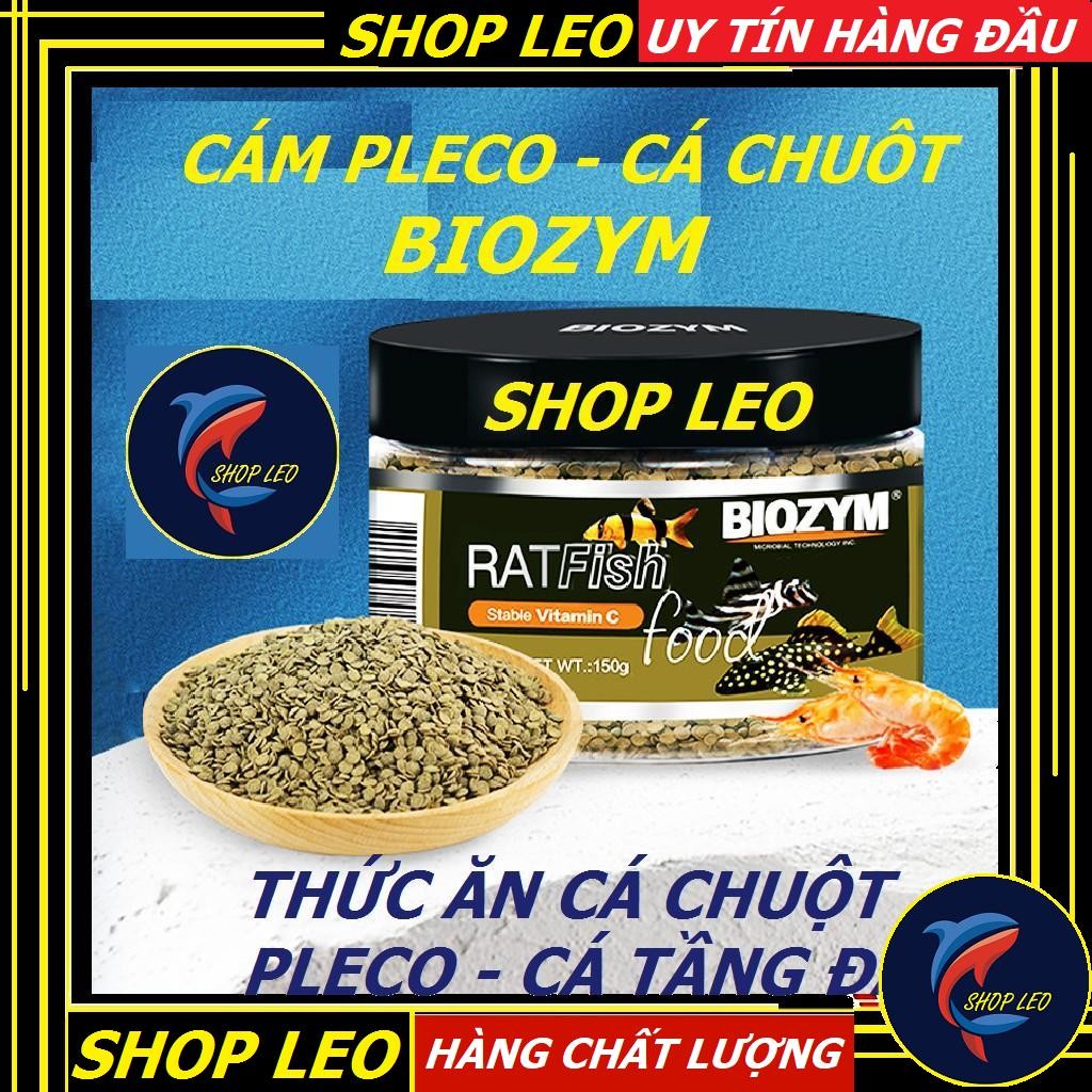 THỨC ĂN CÁ CHUỘT - CÁ PLECO CAO CẤP (BIOZYM) - Cám Pleco - cá tầng đáy